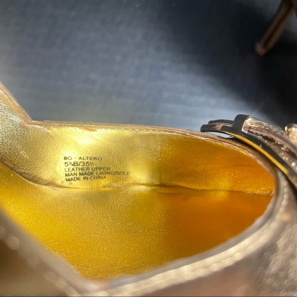 BRAND NEW NEVER WORN BCBGENERATION ANTIQUE BRONZE 4” HEELS 5.5M FLASHY! - Picture 7 of 10